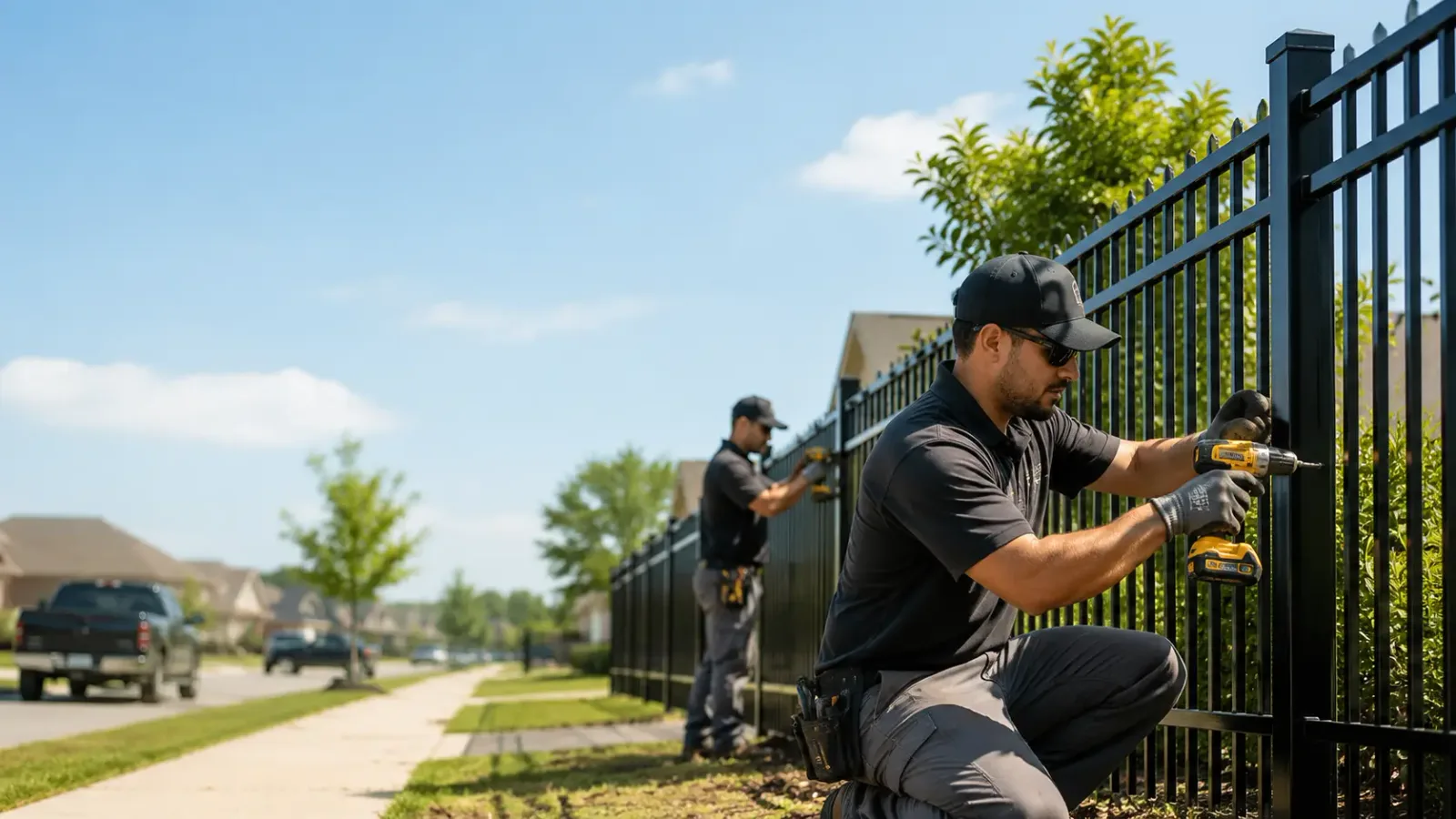 Metal Fence Installation in Delton, MI